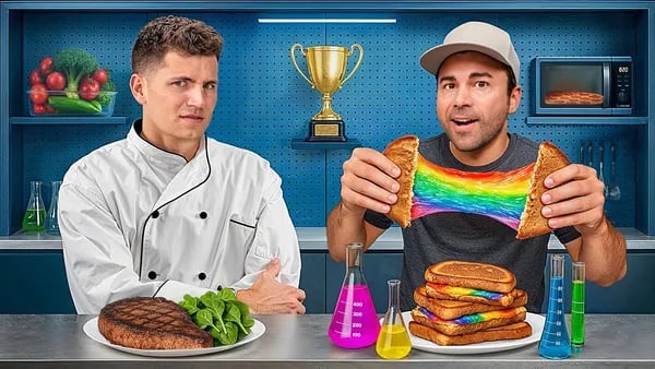 From Science Wiz to Sizzling Chef: My Day Turning Mark Rober Into a Kitchen Pro Cover